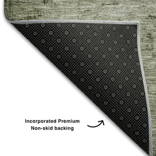 Piper Looms Mayfield Modern AMF1069 Fern Machine Washable Area Rug Backing Image