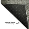 Piper Looms Mayfield Modern AMF1069 Taupe Machine Washable Area Rug Backing Image