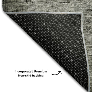 Piper Looms Mayfield Modern AMF1069 Taupe Machine Washable Area Rug Backing Image