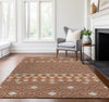 Piper Looms Mayfield Cultural Diamond AMF107 Canyon Machine Washable Area Rug Lifestyle Image Feature