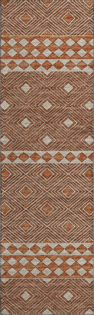 Piper Looms Mayfield Cultural Diamond AMF107 Canyon Machine Washable Area Rug Runner Main Image