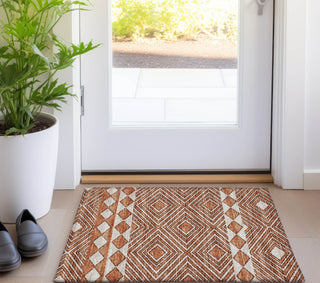 Piper Looms Mayfield Cultural Diamond AMF107 Canyon Machine Washable Area Rug Scatter Lifestyle Image Feature