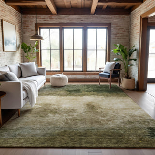 Piper Looms Mayfield Modern AMF1070 Fern Machine Washable Area Rug Lifestyle Image Feature