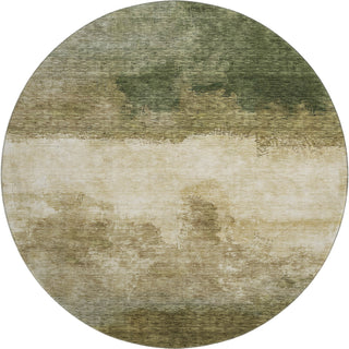 Piper Looms Mayfield Modern AMF1070 Fern Machine Washable Area Rug Round Main Image