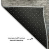 Piper Looms Mayfield Modern AMF1070 Gray Machine Washable Area Rug Backing Image