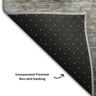 Piper Looms Mayfield Modern AMF1070 Gray Machine Washable Area Rug Backing Image