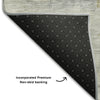 Piper Looms Mayfield Abstract AMF1071 Khaki Machine Washable Area Rug Backing Image