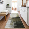Piper Looms Mayfield Abstract AMF1071 Khaki Machine Washable Area Rug Runner Lifestyle Image Feature