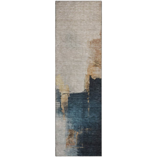 Piper Looms Mayfield Abstract AMF1071 Taupe Machine Washable Area Rug Runner Main Image