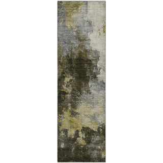 Piper Looms Mayfield Abstract AMF1072 Brown Machine Washable Area Rug Runner Main Image
