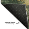 Piper Looms Mayfield Abstract AMF1072 Fern Machine Washable Area Rug Backing Image
