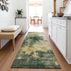 Piper Looms Mayfield Abstract AMF1072 Fern Machine Washable Area Rug Runner Lifestyle Image Feature