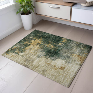 Piper Looms Mayfield Abstract AMF1072 Fern Machine Washable Area Rug Scatter Lifestyle Image Feature