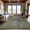 Piper Looms Mayfield Abstract AMF1073 Pewter Machine Washable Area Rug Lifestyle Image Feature