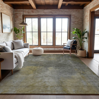 Piper Looms Mayfield Abstract AMF1073 Pewter Machine Washable Area Rug Lifestyle Image Feature