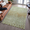 Piper Looms Mayfield Circles AMF1074 Aloe Machine Washable Area Rug Lifestyle Image Feature