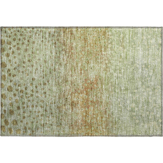 Piper Looms Mayfield Circles AMF1074 Aloe Machine Washable Area Rug Scatter Main Image