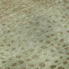 Piper Looms Mayfield Circles AMF1074 Aloe Machine Washable Area Rug Swatch Image