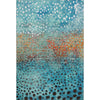 Piper Looms Mayfield Circles AMF1074 Blue Machine Washable Area Rug main image