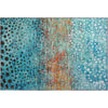 Piper Looms Mayfield Circles AMF1074 Blue Machine Washable Area Rug Scatter Main Image