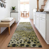Piper Looms Mayfield Circles AMF1074 Brown Machine Washable Area Rug Runner Lifestyle Image Feature