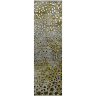 Piper Looms Mayfield Circles AMF1074 Brown Machine Washable Area Rug Runner Main Image