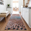Piper Looms Mayfield Circles AMF1074 Paprika Machine Washable Area Rug Runner Lifestyle Image Feature