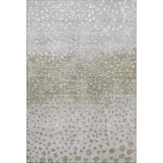 Piper Looms Mayfield Circles AMF1074 Taupe Machine Washable Area Rug main image