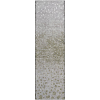 Piper Looms Mayfield Circles AMF1074 Taupe Machine Washable Area Rug Runner Main Image