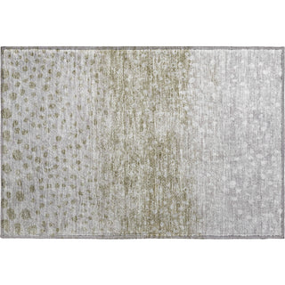 Piper Looms Mayfield Circles AMF1074 Taupe Machine Washable Area Rug Scatter Main Image