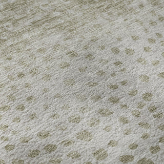 Piper Looms Mayfield Circles AMF1074 Taupe Machine Washable Area Rug Swatch Image