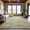 Piper Looms Mayfield Abstract AMF1075 Beige Machine Washable Area Rug Lifestyle Image Feature