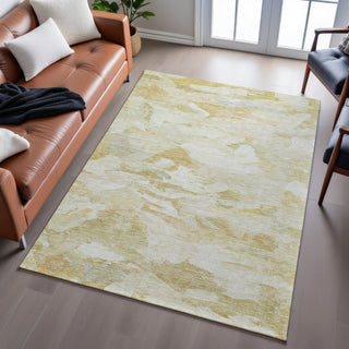 Piper Looms Mayfield Abstract AMF1075 Beige Machine Washable Area Rug Lifestyle Image Feature