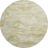 Piper Looms Mayfield Abstract AMF1075 Beige Machine Washable Area Rug Round Main Image