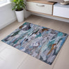 Piper Looms Mayfield Abstract AMF1075 Blue Machine Washable Area Rug Scatter Lifestyle Image Feature