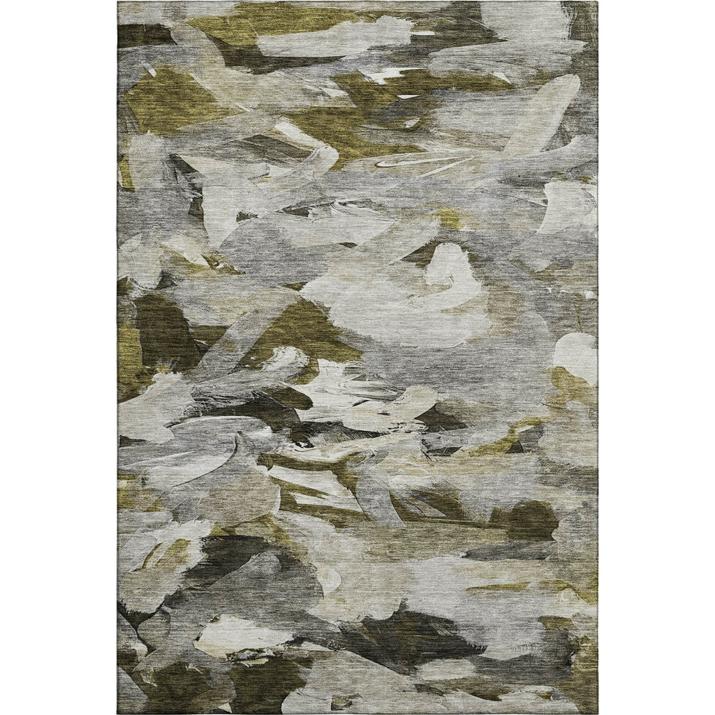 Piper Looms Mayfield Abstract AMF1075 Granite Machine Washable Area Rug main image