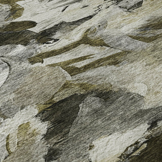 Piper Looms Mayfield Abstract AMF1075 Granite Machine Washable Area Rug Swatch Image