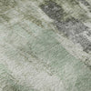 Piper Looms Mayfield Abstract AMF1076 Mint Machine Washable Area Rug Swatch Image