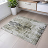 Piper Looms Mayfield Abstract AMF1076 Taupe Machine Washable Area Rug Scatter Lifestyle Image Feature