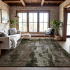 Piper Looms Mayfield Modern AMF1077 Brown Machine Washable Area Rug Lifestyle Image Feature