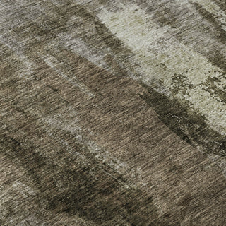 Piper Looms Mayfield Modern AMF1077 Brown Machine Washable Area Rug Swatch Image