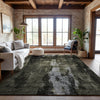 Piper Looms Mayfield Modern AMF1077 Charcoal Machine Washable Area Rug Lifestyle Image Feature