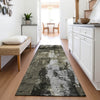 Piper Looms Mayfield Modern AMF1077 Charcoal Machine Washable Area Rug Runner Lifestyle Image Feature