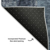 Piper Looms Mayfield Modern AMF1077 Navy Machine Washable Area Rug Backing Image