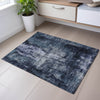 Piper Looms Mayfield Modern AMF1077 Navy Machine Washable Area Rug Scatter Lifestyle Image Feature