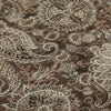 Piper Looms Mayfield Swirl AMF1078 Brown Machine Washable Area Rug Swatch Image