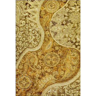 Piper Looms Mayfield Swirl AMF1078 Terracotta Machine Washable Area Rug main image
