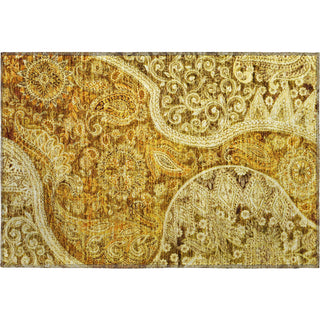 Piper Looms Mayfield Swirl AMF1078 Terracotta Machine Washable Area Rug Scatter Main Image