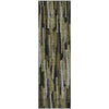 Piper Looms Mayfield Stripes AMF1079 Brown Machine Washable Area Rug Runner Main Image