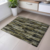 Piper Looms Mayfield Stripes AMF1079 Brown Machine Washable Area Rug Scatter Lifestyle Image Feature